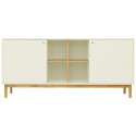 Buffet en bois 2 portes et niches 175cm MARCEAU