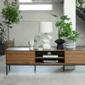 Meuble TV moderne en bois 180cm PANNEVELYS