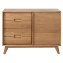 Buffet bas scandinave en bois 108cm RICHMOND