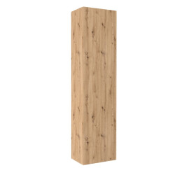 Colonne salle de bain 1 porte en bois LOAN