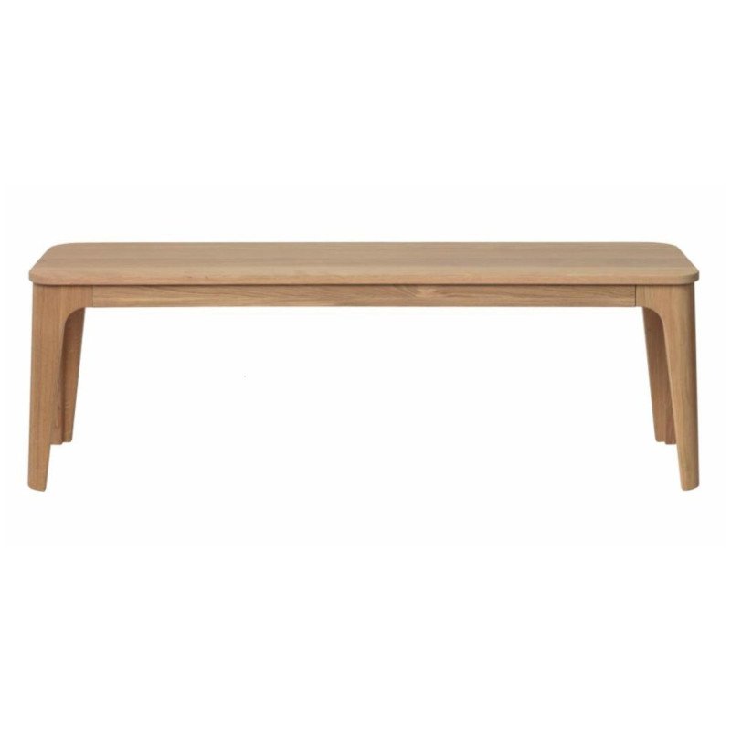 Banc scandinave en bois clair VEGAS