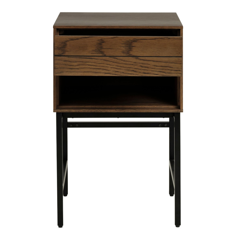 Table de nuit en bois 45x40 cm SAN ANTONIO
