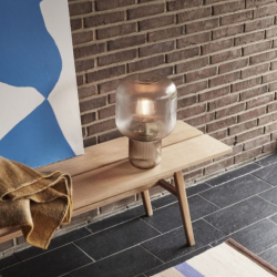 Banc minimaliste en bois clair 180cm BUDAPEST