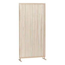 Paravent scandinave en bois clair IBERTO