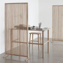 Paravent scandinave en bois clair IBERTO