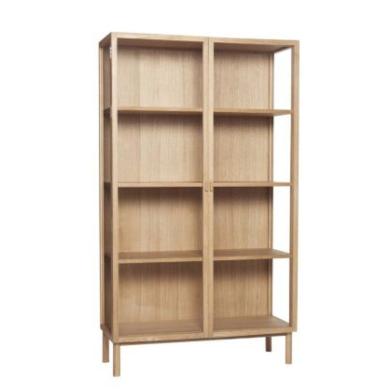 Buffet haut vitré en bois 190cm CIELO