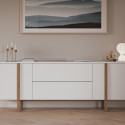 Buffet bas 2 tiroirs scandinave- SIOLIS