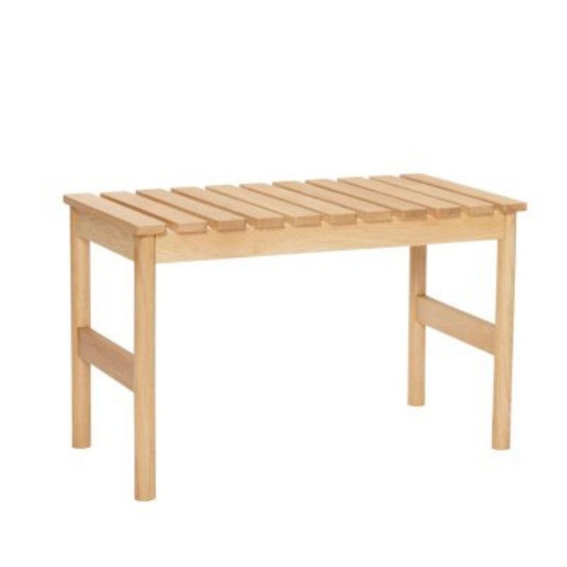 Banc classique en bois 70cm HUDSON