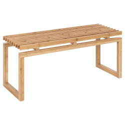 Banc en bamboo 100X37CM BALERDI