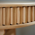 Bureau en bois 60x120 cm de couleur naturel FOFANA