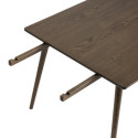 Table à manger en bois 90x190 DIDIA