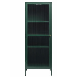 Armoire en verre et en métal 160cm DOREMIEU