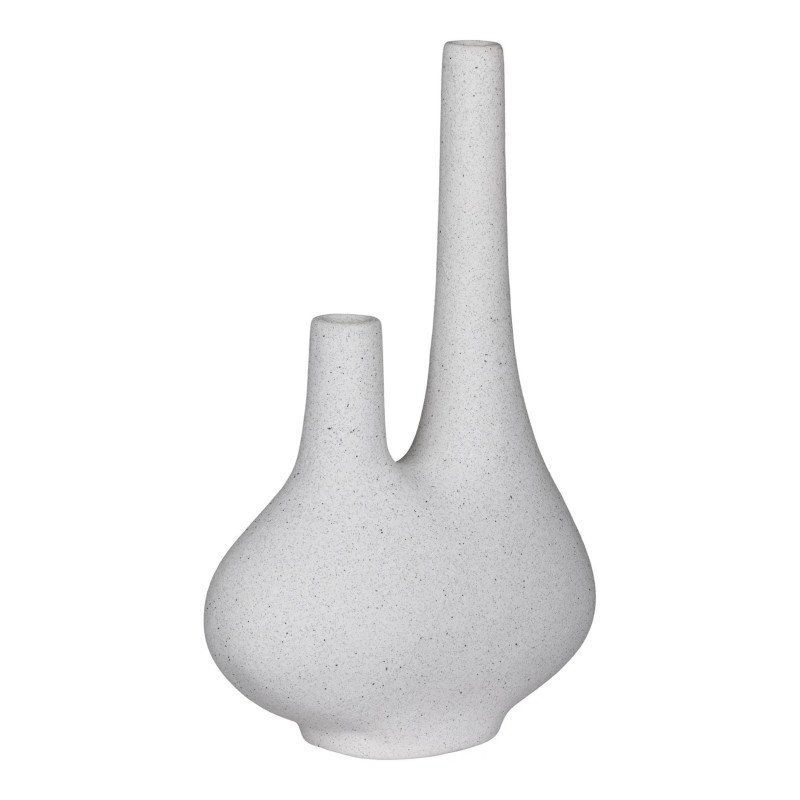 Vase moderne en céramique blanche KERAMO