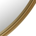 Miroir rond 110cm contour doré PELI