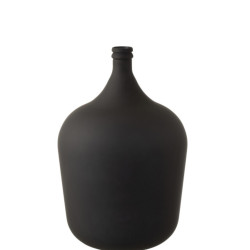 Vase dame jeanne 56cm noir mat TAMAR