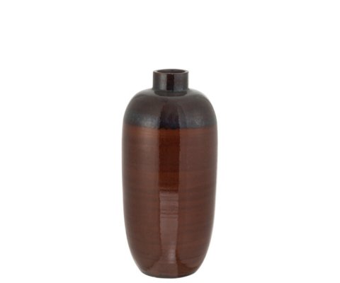 Vase 73cm en céramique marron MEDINE