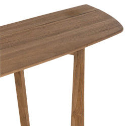 Console arrondi en bois 140cm KAMAO