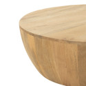 Table basse ronde 88cm en bois CAMILIA