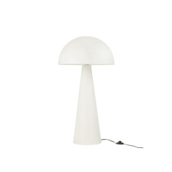 Lampe champignon en métal blanc BIARA