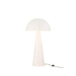 Lampe champignon en métal blanc BIARA