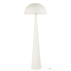 Grande lampe champignon en métal blanc BIARA