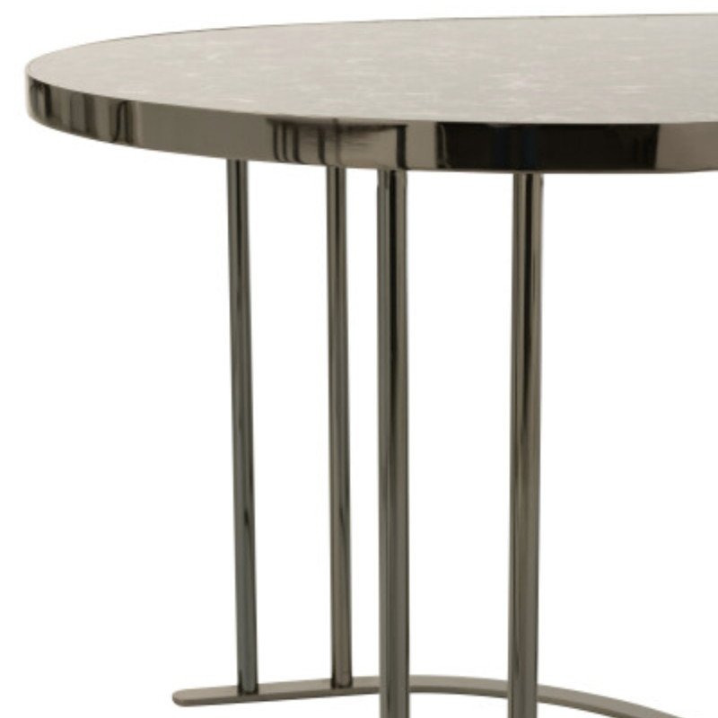 Set de 3 tables basses effet marbre MARRA