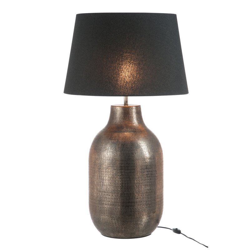 Lampe à poser moderne argenté MAMBOA