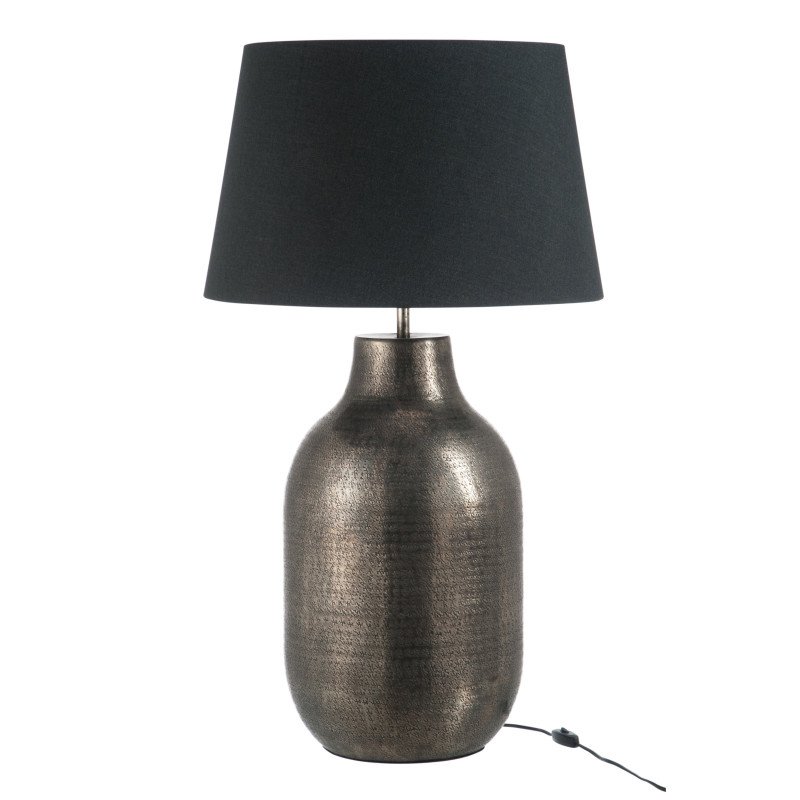 Lampe à poser moderne argenté MAMBOA