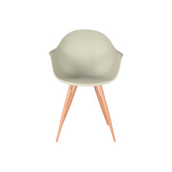 Chaise de salle a manger scandinave pieds bois SIX - Label 51