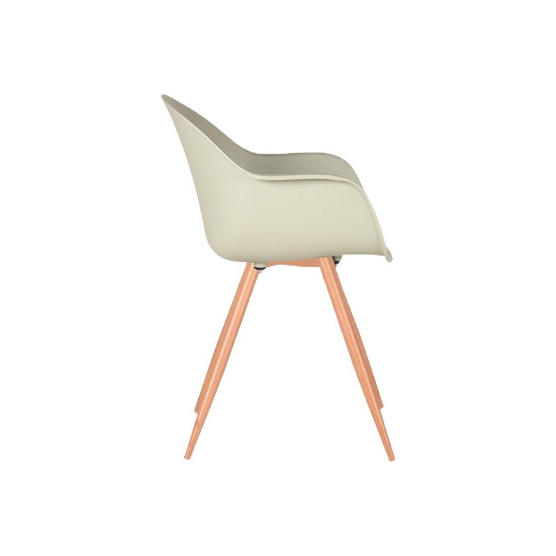 Chaise de salle a manger scandinave pieds bois SIX - Label 51