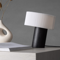 Lampe de chevet noire BREMIA