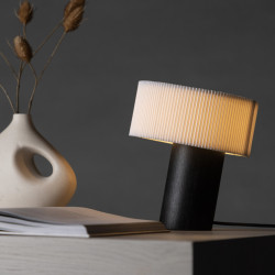 Lampe de chevet noire BREMIA