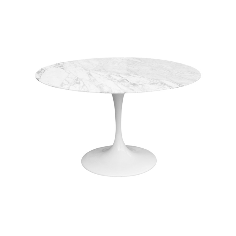Table ronde en marbre 100cm FLOWER
