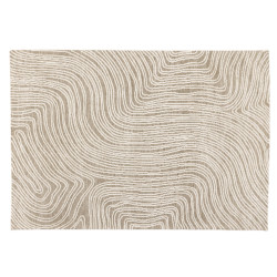 Tapis beige à motifs 395x295cm ELLA