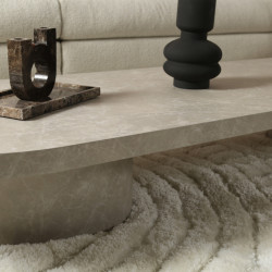 Table basse effet marbre NAWO