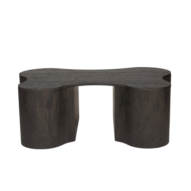 Table basse en bois abstraite LAVOA