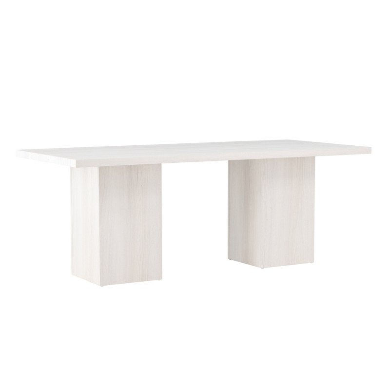 Table salle à manger en bois 200 x 90 cm SYLA