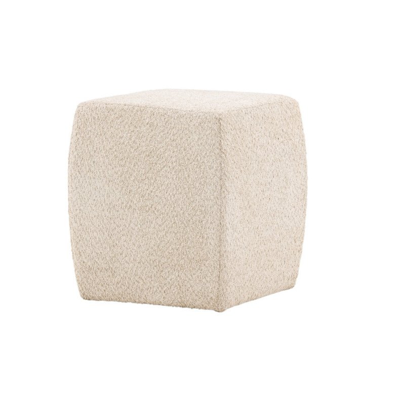 Pouf en tissu polaire NAPY