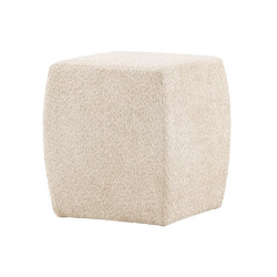 Pouf en tissu polaire NAPY