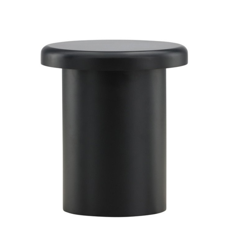 Table d'appoint noir en bois NANO