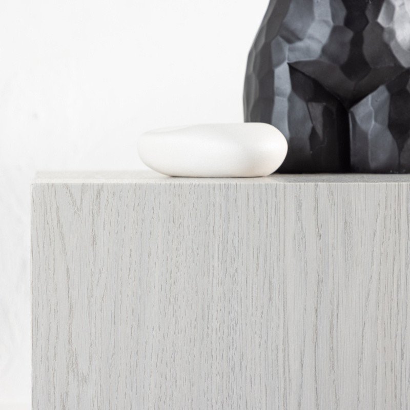 Table d'appoint cubique en bois PAUYO