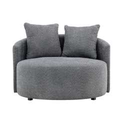 Fauteuil relax en tissu polaire KYLIO