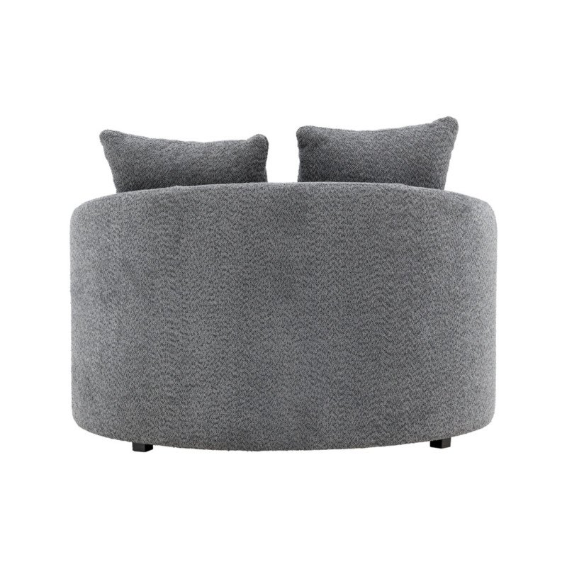 Fauteuil relax en tissu polaire KYLIO