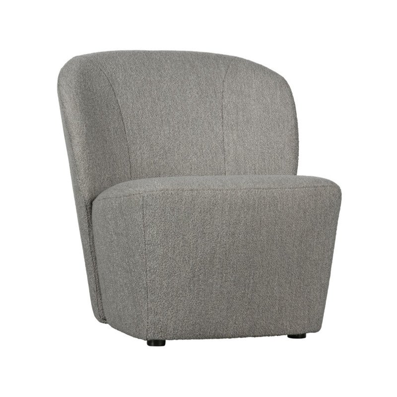 Fauteuil contemporain en tissu SIMON, existe en 4 coloris