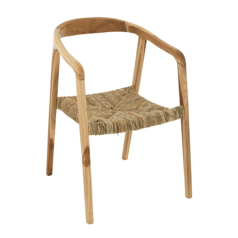 Chaises modernes assise en paille DIOP