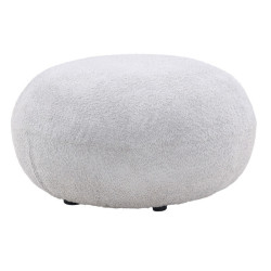 Pouf en tissu polaire BOLIVA