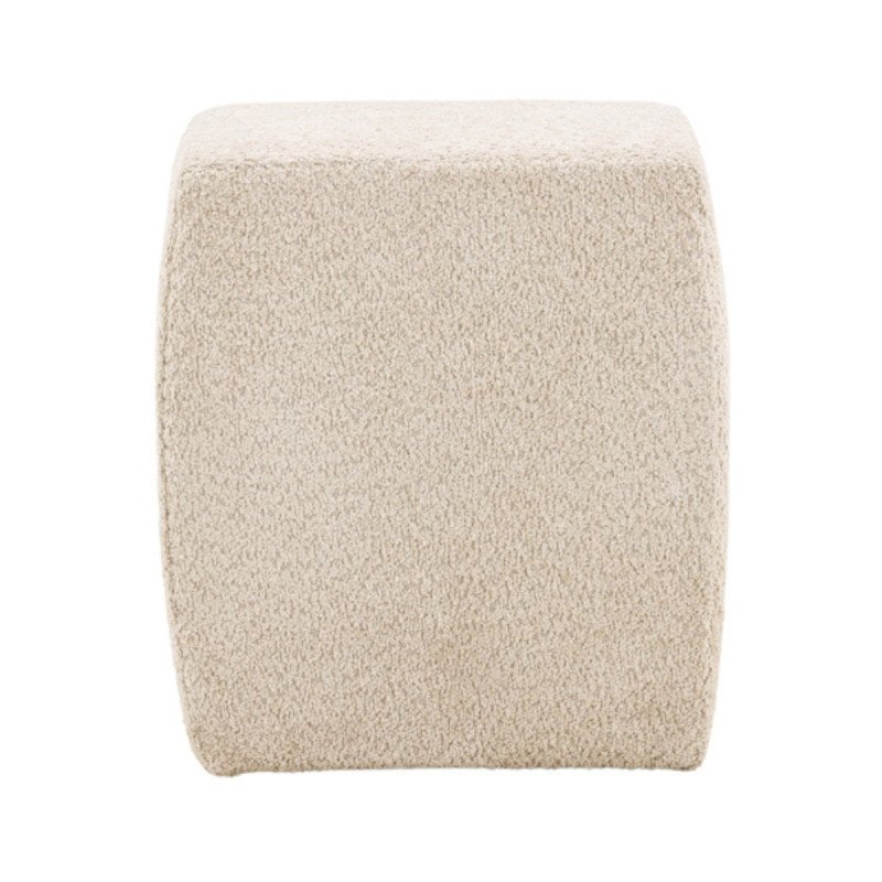 Pouf en tissu polaire NAPY