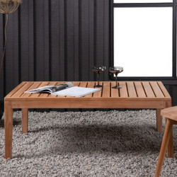 Table basse en bois 110x70 cm ALMYTA