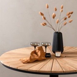 Table d'ectérieur en bois et métal COFY