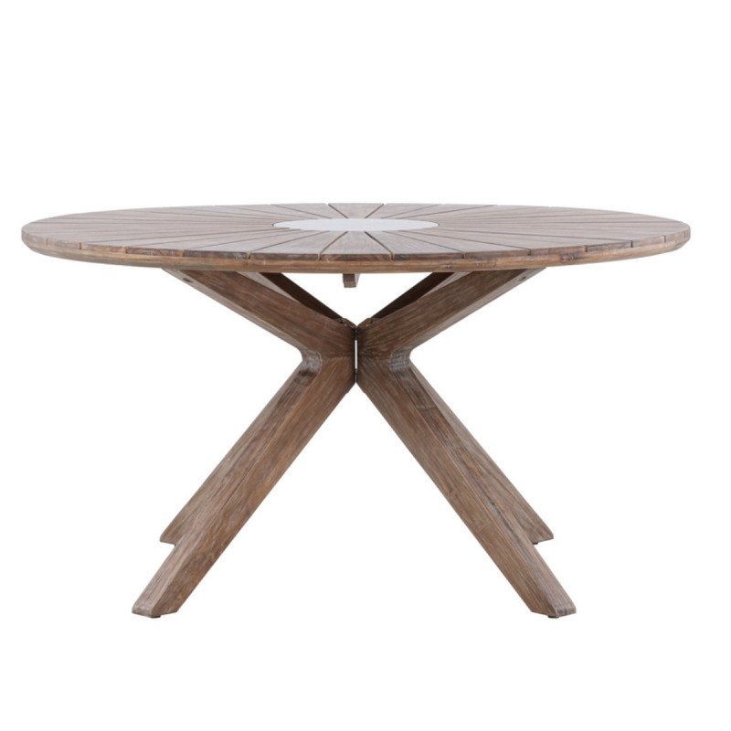 Table de jardin ronde en bois ACYA